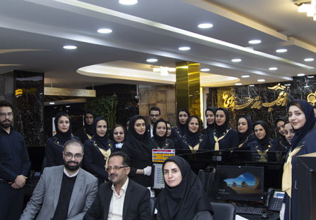 بازدید معاون کارآفرینی و اشتغال اداره کار و رفاه اجتماعی استان اصفهان از هولدینگ پارس پندار نهاد