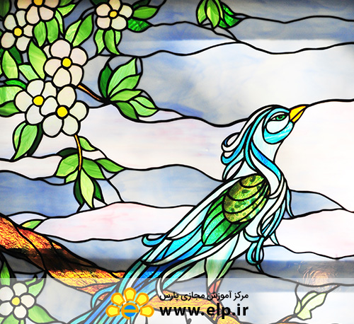 نقاشی کاشی و سرامیک های تزئینی با رنگ ویترای